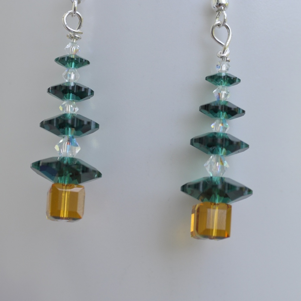 Christmas Tree Earrings